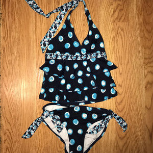 ⚜️ Justice Navy & Blue Tankini - Like NEW (SZ: 8)